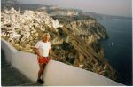 Τον Σεπτέμβρη του '92 στη Σαντορίνη κατά την διάρκεια του International Aegean Rib Adventure. 