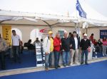 Η ομάδα των πέντε ελλήνων κατασκευαστών. Από αριστερά : Ηλ. Καρράς, Δ. Καρυοφύλλης, Π. Πολλάτος, Π. Καπλέρης και Π. Σταυρουλάκης.
